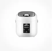 2L Rice Cooker Smart Mini Rice Cooker Soup Porridge Cooking Non-stick & Steamer