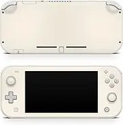 TACKY DESIGN Solid color Brown, Cream and Beige skin Compatible with Nintendo switch lite skin ,switch lite cover Vinyl 3m decal Cute Full wrap switch lite sticker (Cream)
