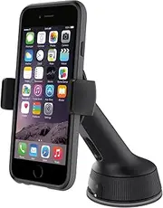 Belkin Universal Phone Car Mount Compatible with Devices up to 6 inches Wide (Galaxy S8+,S8,iPhone 7 Plus,Mate9, P10 Pus LG G6 and More),Convenient Mount Rotates 360 Degrees,Dashboard Adapter Include