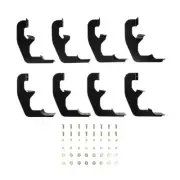 Westin Black Premier Oval Nerf Step Bar Mount Kit Fits 2019 - 2024 Chevrolet GMC