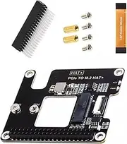 Adapter Expansion Board for Raspberry Pi 5, Supports NVMe Protocol M.2 Solid State Drive