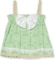 [Star Vixen] Girls' Swing Tank Top with Lace and Bow Detail