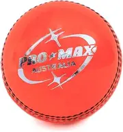 Pro Max Australia Premium 4 Piece Leather Junior Cricket Ball – Machine Stitched Seam for Swing, Seam, and Spin – Ideal for Matches & Practice – 142g