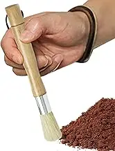 Coffee Grinder Brush | Espresso Coffee Machine Cleaning Tool - Natural Bristles Wood Handle Coffee Cleaning Tool for Kitchen