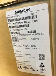 1PC NEW Siemens inverter 1.5kW 6SE6420-2UC21-5BA1 6SE6 420-2UC21-5BA1