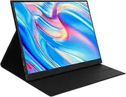 14Inch 2K Portable Monitor, 2160x1440 IPS HDR Touchscreen Display with Speaker, 300 Nits, USB-C/HDMI, Plug & Play, Dual Speakers, for Laptop/PC/Gaming/Work