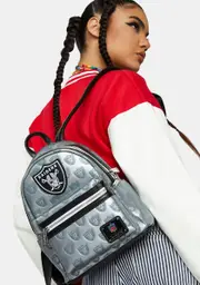 [Loungefly] NFL Raiders Logo Backpack