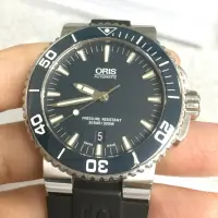 在飛比找蝦皮購物優惠-9成新ORIS 豪利時 Oris Aquis 時間之海 專業