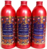 TESORI d'ORIENTE Persian Dream Aromatic Bath Cream POMEGRANATE & RED TEA NEW x 3