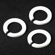 3pcs E27 to E14 Lampshade Ring Adapter Light Shade Collar Ring Adaptor Bulb Holder Replacement Lamp Shade Accessories White