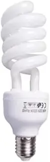 23W Spiral Energy Saving Light Bulbs, Edison Screw Cap (E27), 6400K Daylight, Pack of 10