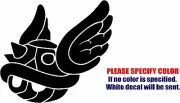 Vinyl Decal Sticker - Winged Koopa Shell Car Truck Bumper Window JDM Fun 6"