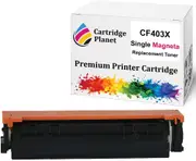 Magenta Compatible Toner Cartridge Replacement for HP 201X CF403X (2,300 Pages) for HP Color Laserjet Pro MFP M252 M252dw M252n M274n M277 M277dw M277n