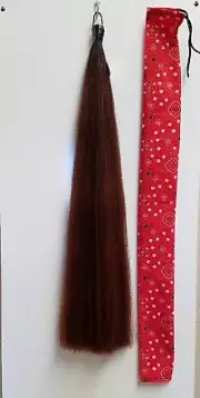 TAIL EXTENSION 1/2 Pound Dark Sorrel False Horse Tail NEW 36" by KATHY'S TAILS