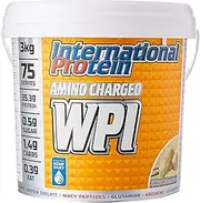 International Protein Amino Charged Vanilla Ice Cream Flavour Whey Protein Isolate Powder 3 kg