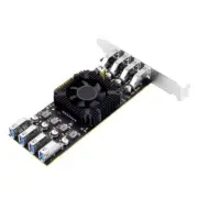 Multiports USB3.2 PCIe Card PCIE Expansion for Extending PC Connectivity