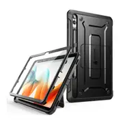 SUPCASE Unicorn Beetle Rugged Case For Samsung Galaxy Tab S10 + & S9+ ( SM-X810 / X816 / X820/ X826B ) [SUP-2023TabS9Plus-12.4-UBPro-SP-Black]