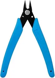 AKOAK 1 Pack Stainless Steel Nail Art Scissors, Rhinestone Remover, Metal Chain, Cutter, 5" Diagonal Pliers, Manicure Tools
