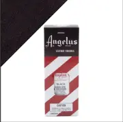 Angelus Leather Finishes - For Boot Bags 3Oz W/ Applicator All - Black
