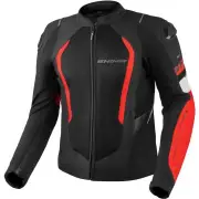 Mesh Pro 2.0 Black Red White Textile Motorcycle Jacket