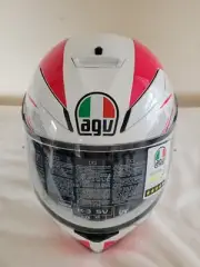 AGV K3 SV Helmet Pink/white xs- New- Rare to find