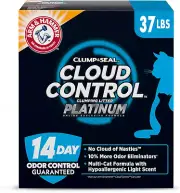 Cloud Control Platinum Clumping Cat Litter, 37LB