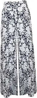 [CONGARTENO] High Waisted Flared Pants Flared Legging Flare Pants for Women Print Pants for Women Flare Leggings Pattern Leggings Women Bell Bottom Pants +pants Viscose Fiber
