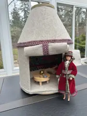 1/6 scale Handmade Traditional Yurt (DOLL IS NOT INCLUDED)