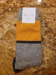 Retails $45.00 Paul Smith Men's Color Block Socks Made In Italy Nwt