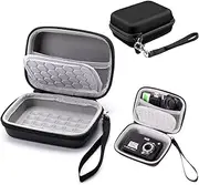 Protective Carrying for Digital Camera, AbergBest 21 Mega Pixels ，Kodak Pixpro/Canon PowerShot ELPH 180/190 / Sony DSCW800 / DSCW830 Cameras with Adjustable Straps Mesh Pocket (1pcs)