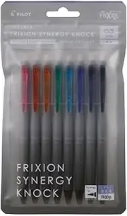 Pilot Frixion Synergy Knock, 8 Color Set