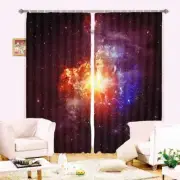 Brilliant Colors Of Sky 3D Blockout Photo Print Curtain Fabric Curtains Window