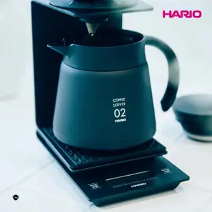 【HARIO】V60 VHS系列雙層真空不繡鋼咖啡保溫壺03 750ml 2-6杯 白色(保溫 咖啡壺)