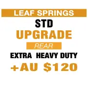 Upgrade Option - Rear EFS Extra Heavy Duty Leaf Springs - Purchase with Lift Kit