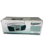 Emerald Mist by GPX Portable AM/FM Stereo Cassette Recorder C845EM - NIB
