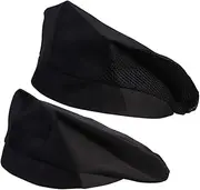 [SAFIGLE] Pcs Kitchen Chef Hat Waiter Cap Restaurant Cap Stylish Chef Hat for Women Men Black