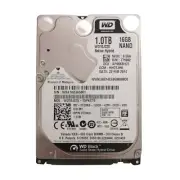 WD Black 1TB WD10J22X-75PKCT0 16GB SSD NAND SATA 2.5" Solid State Hybrid Drive