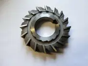 F&D HSS Straight Tooth Side Milling Cutter - 3" Dia x 7/16" Wide x 1 1/4" Hole