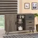 《Homelike》韋斯特4尺餐櫃(木面) 電器櫃 置物櫃 收納櫃
