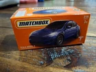 MATCHBOX 2024 #3 - Tesla Model Y (Blue - Power Grab)