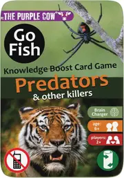 The Purple Cow Go Fish Predators & Other Killers Magnetic Card Game (PUR133934)