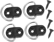 SWOOMEY 2 Sets Car Trunk Cargo Net Hook: Down Anchors For Truck Netting Tie Down Strap Hooks For Travel And Daily Use