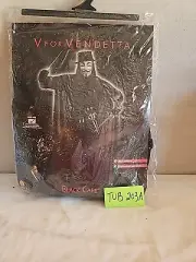 V For Vendetta Black Cape Costume Accessory Adult One Size