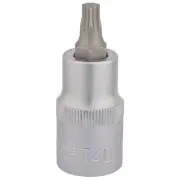 Draper Torx Star Socket Bit 1/2" Sq Dr T40 x 55mm 16312