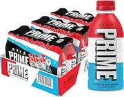 PRIME HYDRATION ICE POP, Sports Drinks, Electrolyte Enhanced for Ultimate Hydration, 250mg BCAAs, B Vitamins, Antioxidants, Low Sugar, 12 Fl Oz (Pack of 24)