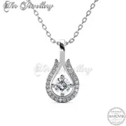 Leah Pendant‏ (White Gold)