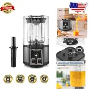 Versatile 1500W Commercial Blender - 9-Speed Control for Smoothies & Ice Cream