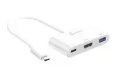 J5create JCA379 USB-C TYPE-C to HDMI &amp USB 3.0 WITH POWER DELIVERY Adaptor Hub