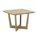 Coogee Minimalistic Stylish Square Laminate Beech Wood Color Coffee Table