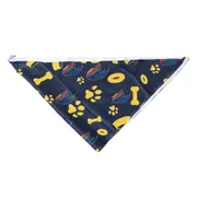 AFL Adelaide Crows Pet Bandana L Dog 44cm Collar Triangle Neckerchief Accessory
